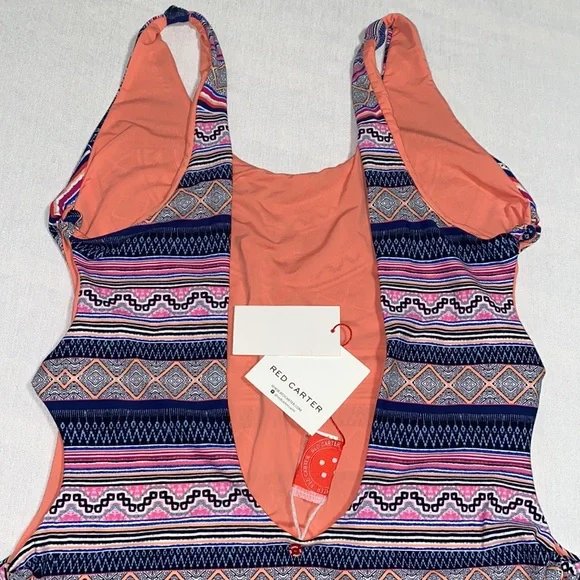 Red Carter Boho Festival One Piece L - Picture 5 of 11